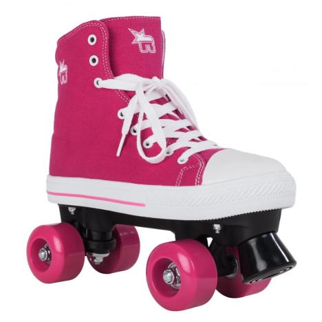 Rookie Rollerskates Canvas High	Pink £34.99
